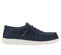 Hey Dude Wally Stretch Mesh Men's Shoes Men's | Slip On Shoes | Navy | UK Size 9