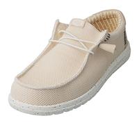Hey Dude Wally Stretch Sox shoes light orange white - 45