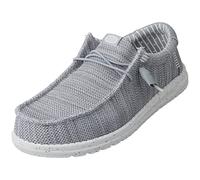 HEYDUDE Men's Wally Stretch SoxSlip-On | Soft stretch upper with cotton lining, elastic laces to slip on and ultra-light EVA sole