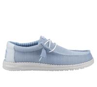 Hey Dude Wally Stretch Sox Men's Shoes Men's | Slip On Shoes | Cloud Blue/Dawn Blue | UK Size 11