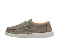 Hey Dude Wally Youth Sox Moc Toe Shoes, Sahara, 5 UK Child