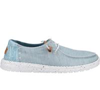 Hey Dude Wendy Heathered Womens Shoes | Slip On Shoes | Blue | UK Size 7