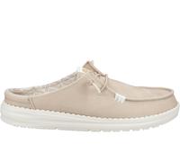 Hey Dude Wendy Mule Womens - Beige Lace - Size UK 4