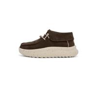 Hey Dude Wendy Peak Fold Boot Suede Urban Shoes Womangrey Grey