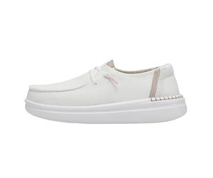 Hey Dude Wendy Rise - Womens Shoes - Spark White - Size UK 5