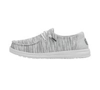Hey Dude Wendy Sox Moc Toe Shoes Women's, Glacier Grey, 4 UK