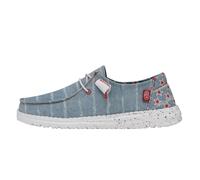Hey Dude Wendy Sox Women's Shoes, Denim Star, 5 UK