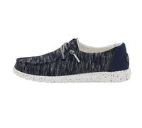 Hey Dude - Wendy Sox Women's - Slip On Flat Shoes - Moccasin Style, Navy, 9 UK