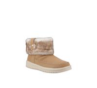 Heydude Camden Cuff Classic Cozy Synthetic Women's Cognac Winter Ankle Boots UK 8