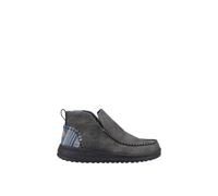 HEYDUDE Denny Black Cotton Female Ladies Ankle Boots