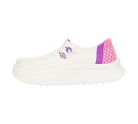 Hey Dude Women's Shoes Cloth Wedges Platform Wendy Peak Chambray Woven