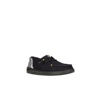 Hey Dude Women's Wendy Boho Crochet Shoes in Black | Size: 4 Hey Dude Black 4