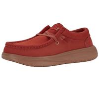 Hey Dude Women's Wendy Comf Loafer, Suede Red, 9 UK