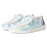 Hey Dude Women's Wendy Cottage Crochet Loafer, Bay Blue/Multi, 5.5 UK