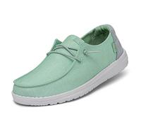Hey Dude Women's Wendy Glitter Moc Toe Shoes, Moon Stone, 8 UK