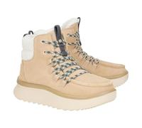 Hey Dude Women's Wendy Peak Apres Suede Cozy Ankle Boot, Sand Beige, 8 UK