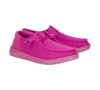 Hey Dude Women's Wendy Slub CanvasMoc Toe Shoes | Breathable stretch upper with sock-like fit, super lightweight design and easy to clean for everyday