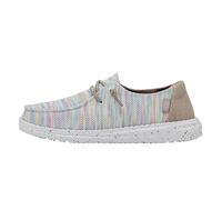 Hey Dude Women's Wendy Sox Moc Toe Shoes, Aurora White, 7 UK