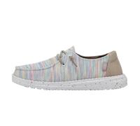 Hey Dude Women's Wendy Sox Moc Toe Shoes, Aurora White, 8.5 UK