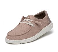 Hey Dude Women's Wendy Woven Moccasin, Blush, EU 38, Blush, 6 UK