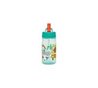 Hey Duggee Adventure Water Bottle with Flip up Straw 380ml âOfficial Merchandise by Polar Gear â Kids Reusable Non Spill BPA Free - Recyclable