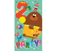 Hey Duggee Age 2 Birthday Card, 2nd Birthday Card for Hey Duggee Lovers