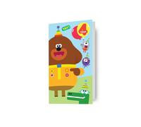 Hey Duggee Age 4 Birthday Card