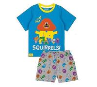 Hey Duggee Boys Well Done Squirrels Character Short Pyjama Set Blue/Grey 18-24 Months