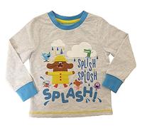 Hey Duggee Cbeebies Boys Shirt Long Sleeve Top T-Shirt Ages 1-6 Years (2-3 Years) Grey