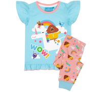 Hey Duggee Girl's Short Sleeve Long Leg Pyjama Set | Girls Blue | Official | Size: 18-24 m Hey Duggee Blue 18-24 m