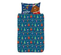 Hey Duggee Reversible Christmas Reversible Duvet Set | Size: Single Hey Duggee Multicolor Single