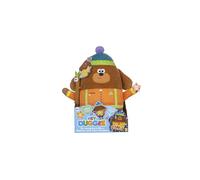 Hey Duggee Sounds & Music - Explore and Snore Camping Duggee with Sticky Stick and Reversible Sleeping Bag Sustainable Recycled Soft Toy. 2 Toys