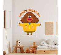 Hey Duggee Wall Sticker - Arms Open Personalised Decal Kids Wall Art (60cm Height x 55cm Width)