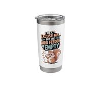 Hey Excuse Me But The Bird Feeder is Empty Stainless Steel Insulated Tumbler