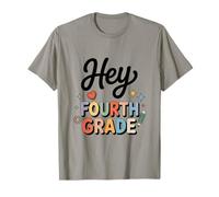 Hey Fourth Grade Back to School Teacher Student T-Shirt
