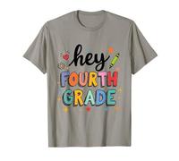 Hey Fourth Grade Back to School Teacher Student T-Shirt