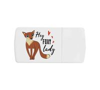'Hey Foxy Lady' Pill Box with Tablet Splitter (PI00034400)