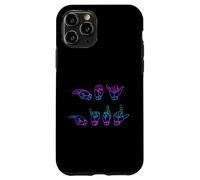 Hey Girl in ASL American Sign Language Case for iPhone 11 Pro
