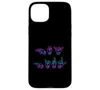 Hey Girl in ASL American Sign Language Case for iPhone 15 Plus