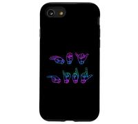 Hey Girl in ASL American Sign Language Case for iPhone SE (2020) / 7/8