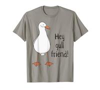Hey Gull Friend! Funny Seagull Pun T-Shirt T-Shirt