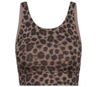 Hey Honey - Women's Bustier Leo - Sports bra size S, brown