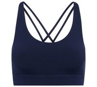 Hey Honey - Women's Criss-Cross Bra Always Dressed - Sports bra size XL, blue