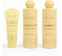 Hey Hun Argan Oil Hair Treatment Set - Moisturising Shampoo & Conditioner, Leave-In Conditioner (3 Pack) - Exclusive AG Total Health Bundle