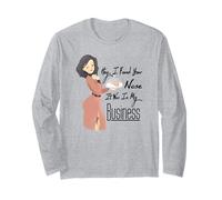 Hey, I Found Your Nose It Was In My Business Funny Sarcastic Long Sleeve T-Shirt