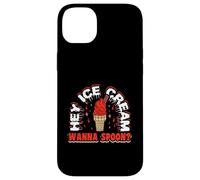 Hey ice cream wanna spoon - Ice Cream Case for iPhone 14 Plus