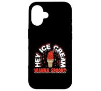 Hey ice cream wanna spoon - Ice Cream Case for iPhone 16