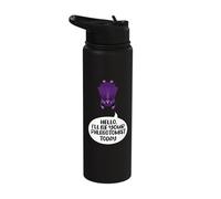 Hey I'll Be Your Phlebotomist Today Phlebotomy Medical Tech Stainless Steel Insulated Water Bottle