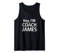 Hey, I'm Coach James - Life Coaching Tank Top