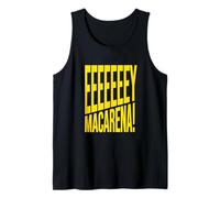Hey Macarena Dance Party Graphic Funny Tank Top